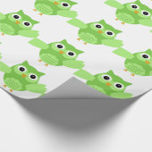 Minder dan de Schattige Owl Cadeaupapier (Hoek)