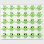 Minder dan de Schattige Owl Cadeaupapier (Vlak)