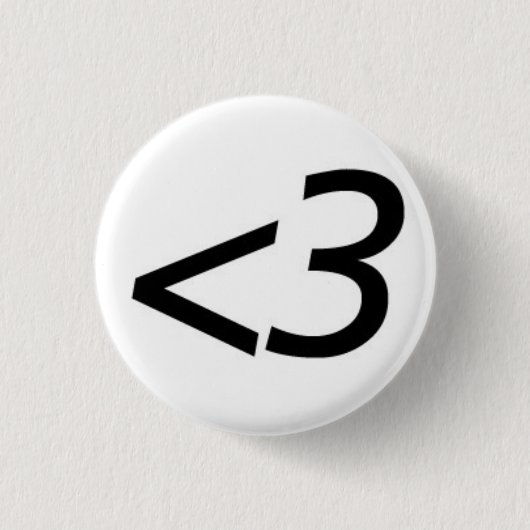 Minder dan drie ronde button 3,2 cm (Voorkant)