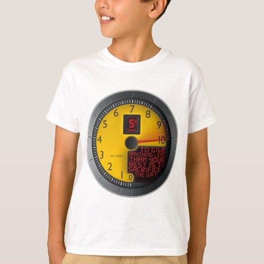 Minder dan je beste t-shirt (Voorkant)