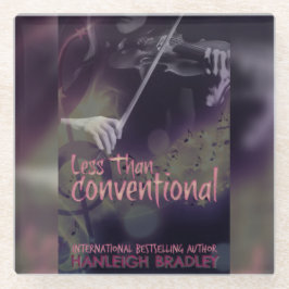 Minder dan normaal glazen onderzetter