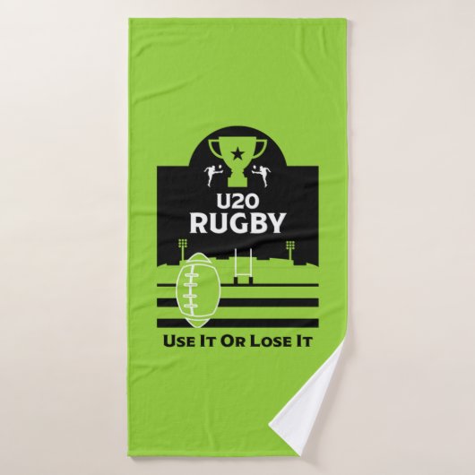 Minder dan twintig Junior Rugby-spelers Badhanddoek (Badhanddoek)