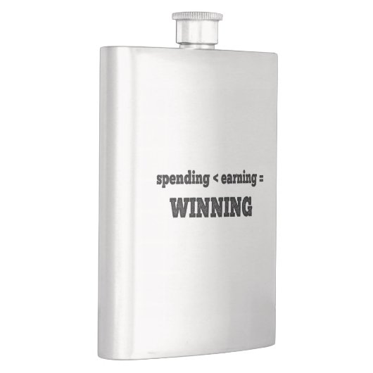 Minder dan verdienen wordt gewonnen flacon (Rechts)