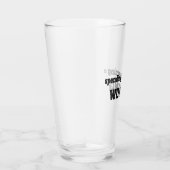 Minder dan verdienen wordt gewonnen glas (Rechts)