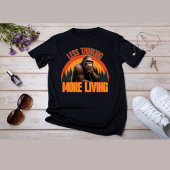 Minder denken, meer leven’ Inspirerend Bigfoot Hoodie