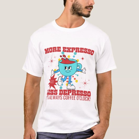 Minder depressief t-shirt (Voorkant)