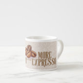 Minder depresso meer expresso quote espresso mok (Voorkant rechts)