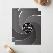 Minder doen met meer focus notitiekaartje (Voorkant / Achterkant in situ)