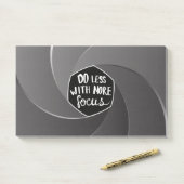 Minder doen met meer focus post-it® notes (Op bureau)