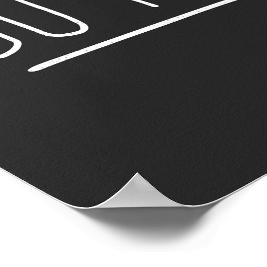 Minder doen poster (Hoek)