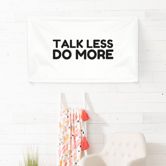 Minder doen spandoek (Insitu)