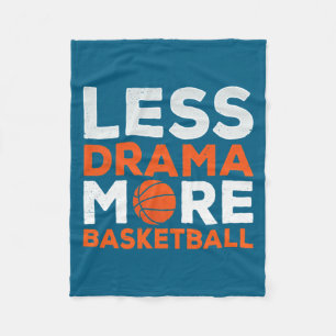 Minder drama meer basketbal team coach speler weds fleece deken