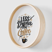 Minder Drama Meer Koffie Klok (Hoek)
