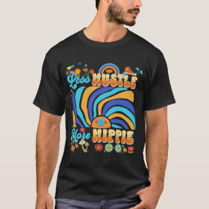 Minder drukte, meer hippie t-shirt
