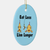 Minder eten keramisch ornament (Rechts)