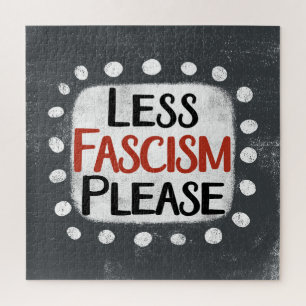 Minder fascisme alsjeblieft puzzel