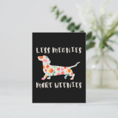 Minder gemene mensen, meer weien briefkaart (Staand voorkant)