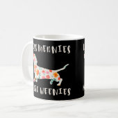 Minder gemene mensen, meer weien koffiemok (Voorkant links)