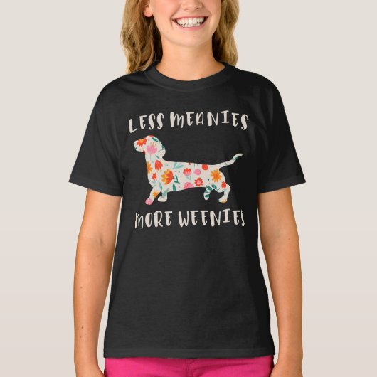 Minder gemene mensen, meer weien t-shirt (Voorkant)