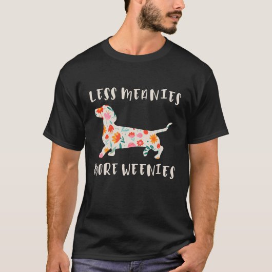 Minder gemene mensen, meer weien t-shirt (Voorkant)