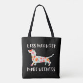 Minder gemene mensen, meer weien tote bag (Achterkant)