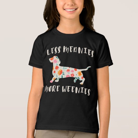 Minder gemene mensen, meer weien Tri-Blend shirt (Voorkant)