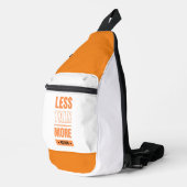 Minder gepraat, meer actie sling bag (Rechterhoek)