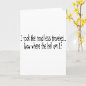 Minder Gereiste weg Kaart (Gele Bloem)