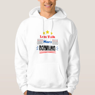 Minder Gesprek Meer Bowling Grappig Trendy Hoodie