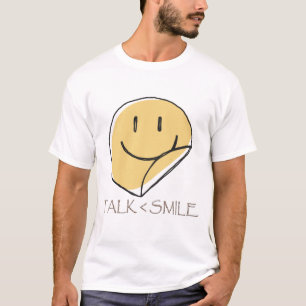 Minder glimlachen t-shirt