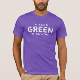 Minder groen dan alle kleuren t-shirt