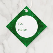 Minder groene Folie van Bedankjes Labels (Achterkant)