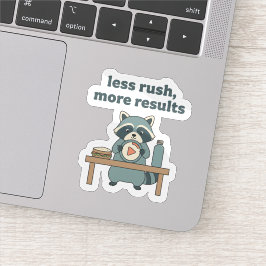 Minder Haast, Meer Resultaten Sticker – Motiverend
