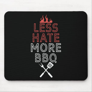 Minder Haat Meer BBQ Hoofd Chef Koken Culinaire Ku Muismat