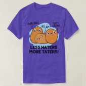 Minder Haters Meer Taters Schattige Aardappelpun 1 T-shirt (Design voorkant)