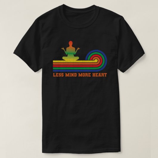 Minder Hoofd, Meer Hart T-shirt (Design voorkant)