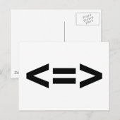 Minder is meer briefkaart (Voorkant / Achterkant)