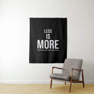 Minder Is Meer Krachtige Minimalistische Motivat Wandkleed