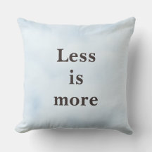 Minder is Meer Minimalistische Citaat  