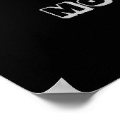 Minder is meer Poster (Hoek)