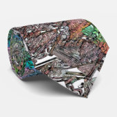 Minder kleurenstukken die niet echt bestaan stropdas (Opgerold)