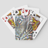 Minder kleurrijke beroertes in bijtend graan pokerkaarten (Achterkant)