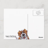 Minder knallen, meer waggen briefkaart (Achterkant)