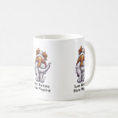 Minder knallen, meer waggen koffiemok (Voorkant rechts)