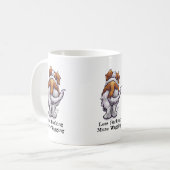 Minder knallen, meer waggen koffiemok (Voorkant links)