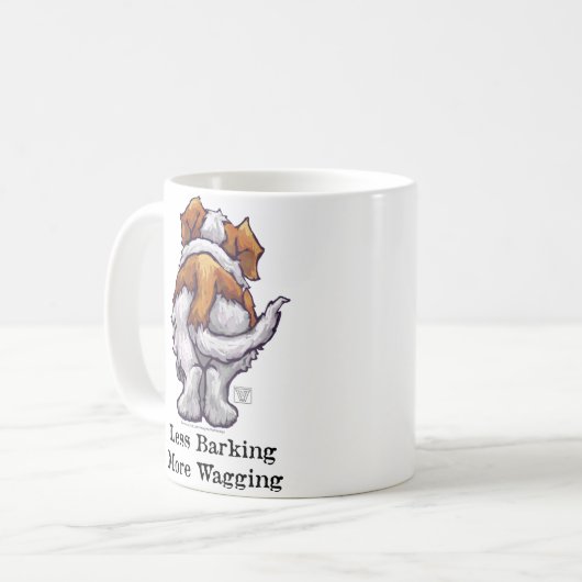 Minder knallen, meer waggen koffiemok (Voorkant links)