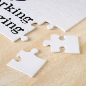 Minder knallen, meer waggen legpuzzel (Zijkant)