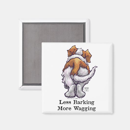 Minder knallen, meer waggen magneet (Voorkant / Achterkant)