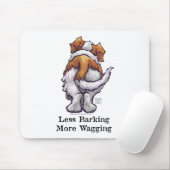 Minder knallen, meer waggen muismat (Met muis)