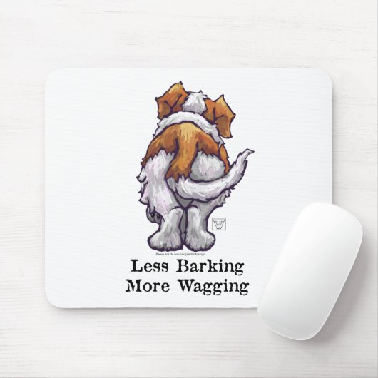 Minder knallen, meer waggen muismat (Met muis)